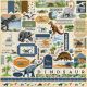 Dinosaurs Cardstock Stickers 12 Inch X12 Inch Elements