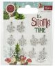 Craft Consortium It S Snome Time Metal Charms 10 Per Pkg Snowflakes