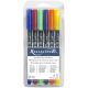 Realeather Crafts Leather Markers 6 Per Pkg Basic