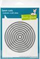 Lawn Cuts Custom Craft Die Just Stitching Double Circles