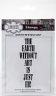 Creative Expressions Rubber Stamp By Andy Skinner Earth Without Art 