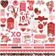 Be Mine Stickers 12 inch X12 inch Elements