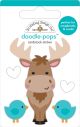 Doodlebug Doodle Pops 3D Stickers Bruce Winter Wonderland