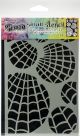 Dyan Reaveleys Dylusions Stencils 5 Inch X8 Inch Otis Orbs 1 Pack of 1 Piece