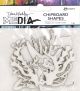 Dina Wakley Media Chipboard Shapes Ocean 1 pack of 1 piece