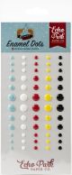 Echo Park Adhesive Enamel Dots 60 Per Pkg Remember The Magic