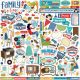 Family Night Cardstock Stickers 12 inch X12 inch Elements