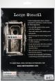 Darkroom Door Stencil 9 inch X12 inch Lavender