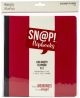 Simple Stories Snap Flipbook 6 inch X8 inch Red