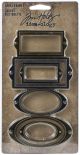 Idea Ology Metal Adornments 6 Per Pkg Label Frames