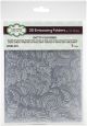 Creative Expressions 3D Embossing Folder 5.75 inch X7.5 inch Dotty Flourish
