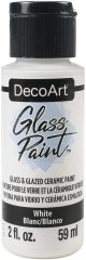 DecoArt Glass Paint 2oz White