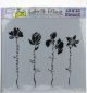 Crafter s Workshop Template 12 inch X12 inch Words Stems