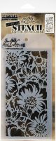 Tim Holtz Layered Stencil 4.125 Inch X8.5 Inch Bouquet Layered