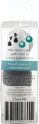 American Crafts Color Pour Resin Dyes .3oz Opaque Black