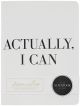 Teresa Collins Designer Notebook 6 Inch X8 Inch Actually I Can