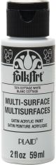 FolkArt Acrylic Paint 2oz Cottage White