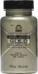 Folkart Treasure Gold Paint 4oz Green Gold