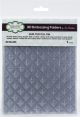 Creative Expressions 3D Embossing Folder 5.75 inch X7.5 inch Quilted Pillow