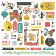 Wild Honey Stickers 12 inch X12 inch Elements