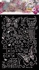Studio Light Jenine s Mindful Art 3.0 A6 Stencil NR. 06