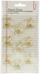 American Crafts Jumbo Shaped Paper Clips 9 Per Pkg Cat