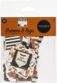 Carta Bella Cardstock Ephemera 33 Per Pkg Frames and Tags Halloween Market