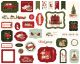 Carta Bella Cardstock Ephemera 33 Per Pkg Icons Hello Christmas