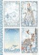 Stamperia Rice Paper Sheet A4 Cards Winter Tales