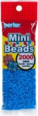 Mini Perler Beads 2000 Per Pkg Light Blue