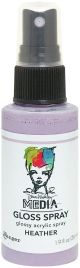 Dina Wakley Media Gloss Sprays 2oz Heather 1 Pack of 1 Piece
