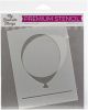 My Favorite Things Premium Stencil 4.5 inch X6 inch Big Balloon