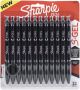 Sharpie S Gel .7mm Medium Point Pens 12 Per Pkg Black