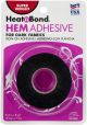 HeatnBond Hem Iron On Adhesive for Dark Fabrics Super .75 Inch X8yd