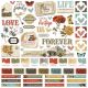 Simple Vintage Ancestry Cardstock Stickers 12 Inch X12 Inch Combo