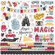 Say Cheese Main Street Cardstock Stickers 12 Inch X12 Inch