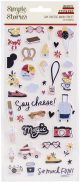 Say Cheese Main Street Puffy Stickers 39 Per Pkg