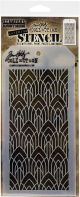 Tim Holtz Layered Stencil 4.125 Inch X8.5 Inch Deco Arch L