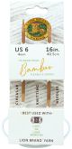 Lion Brand Circular Bamboo Knitting Needles 16Inch Size 6