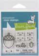 Lawn Fawn Clear Stamps 3 Inch X2 Inch Big Acorn