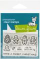 Lawn Fawn Clear Stamps 3 inch X2 inch Tiny Gingerbread