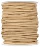 Dazzle It Genuine Leather Cord .5mm Round 27.3yd Natural