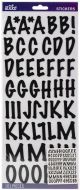 Sticko Alphabet Stickers 101 Per Pkg Marker Black