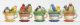 Dimensions Counted Cross Stitch Kit 19 inch X6 inch Teacup Bird 14 Count 