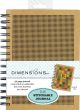 Dimensions Blank Large Journal 6 inch X8 inch 50 Pages