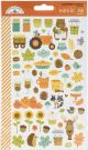 Dooblebug Mini Cardstock Stickers 2 Per Pkg Pumpkin Spice Icons