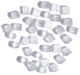 French Wire Rubber Earring Backs 36 Per Pkg Clear