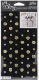 Jolee s Boutique Bling Embellishments Gold Circle Gems