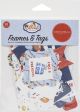 Carta Bella Cardstock Ephemera 33 Per Pkg Tags and Frames Let s Celebrate