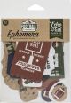 Echo Park Cardstock Ephemera 33 Per Pkg Icons Football